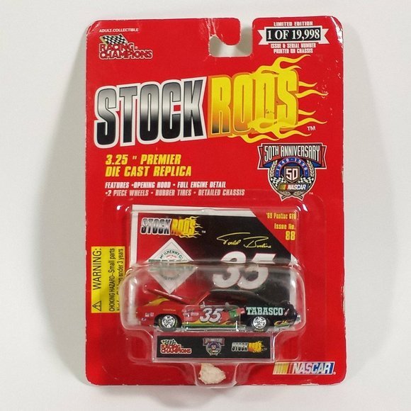 STOCK RODS #33 Tabasco Race Car 1998 Racing Champions1/64 Diecast NEW N57 - Picture 2 of 6